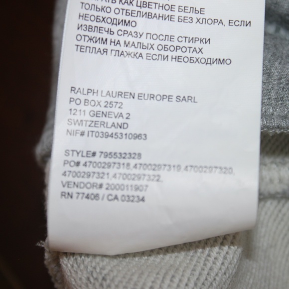 CLUB MONACO Men's Jogger Terry Pants - Picture 6 of 6